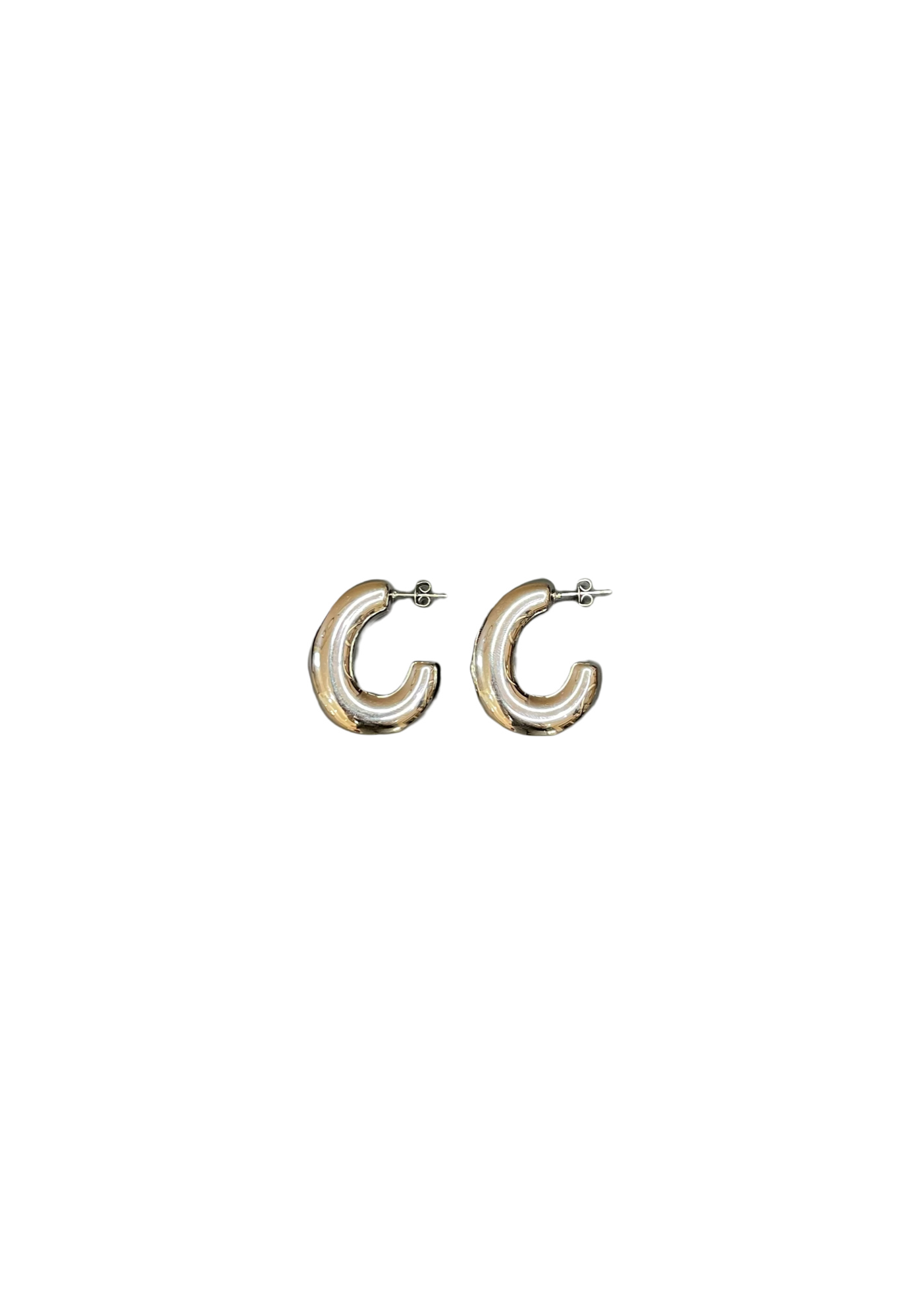 Boucles d'oreilles BOISIA M ARGENT