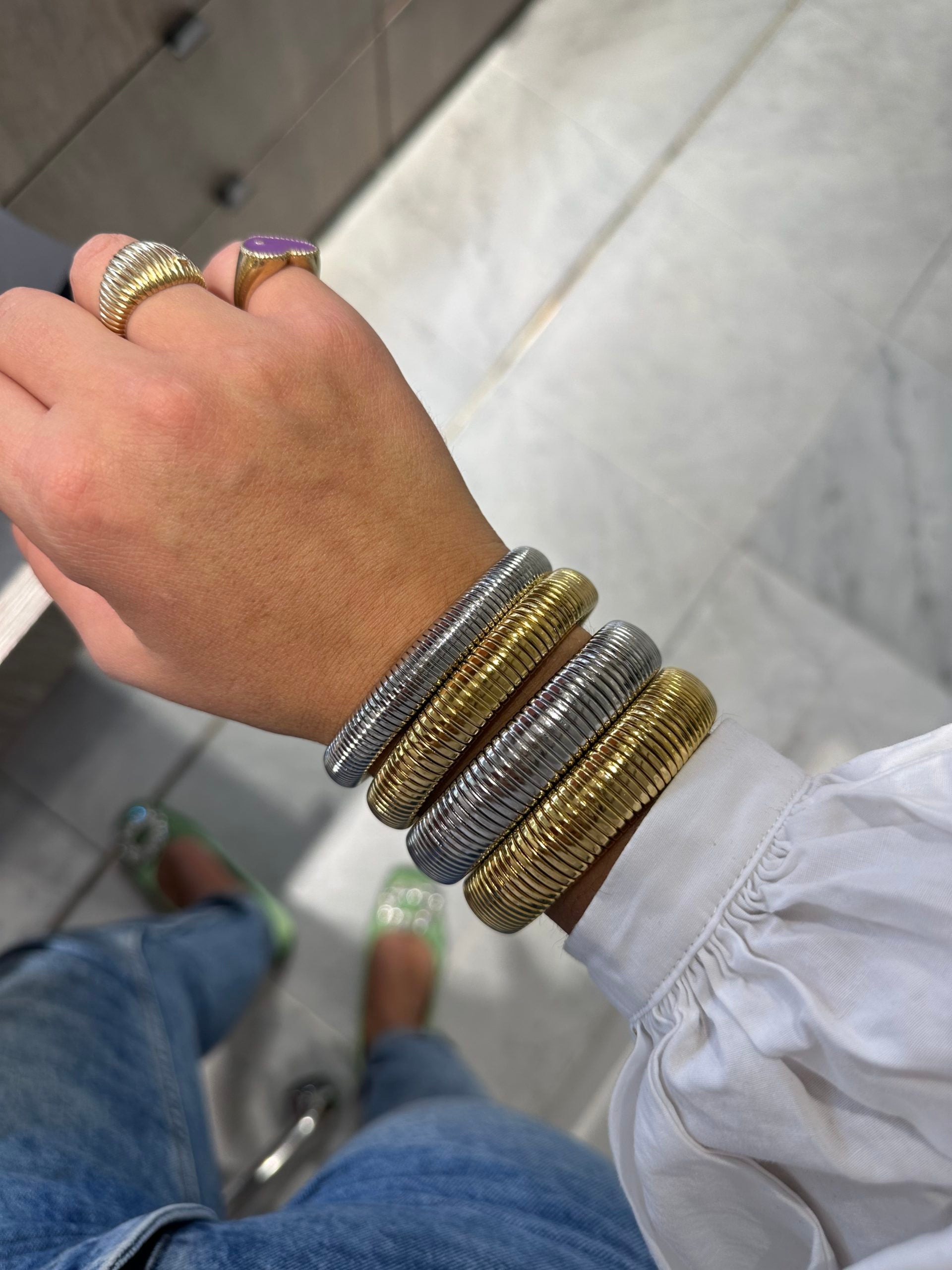 Bracelet TRIKA GRAND ARGENT