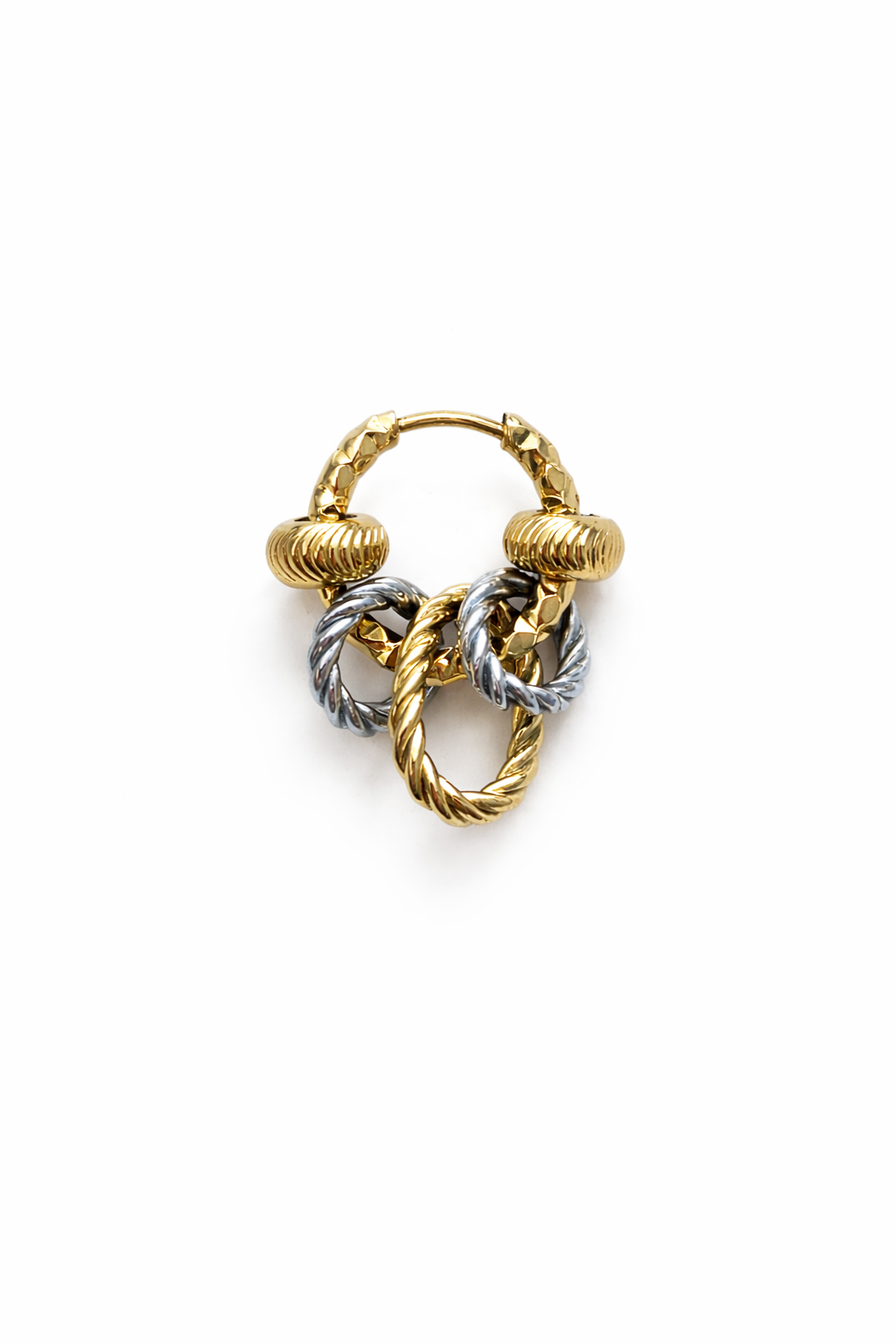 Boucles d’oreilles Miai Striée Or