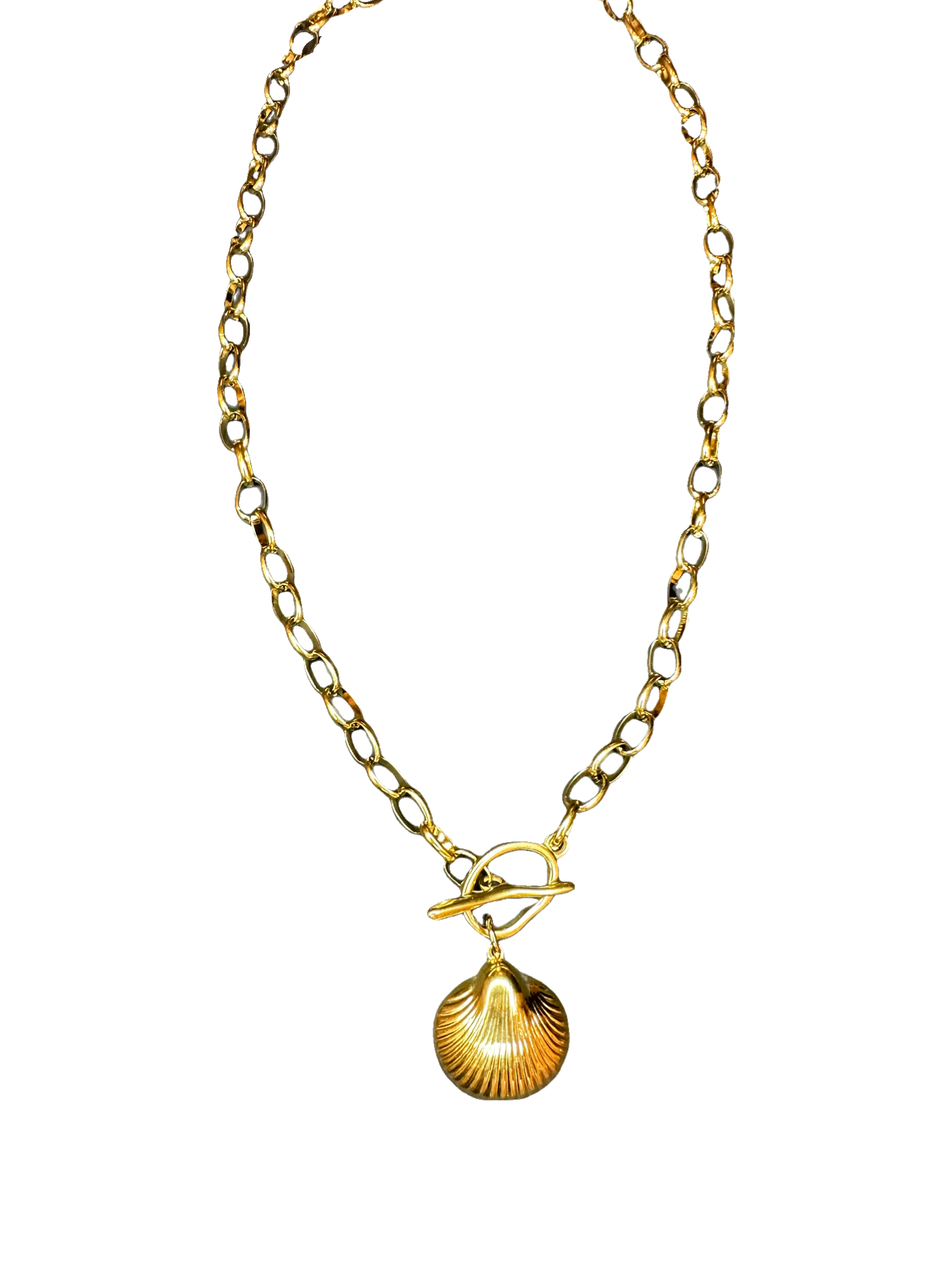 Collier SHELL OR