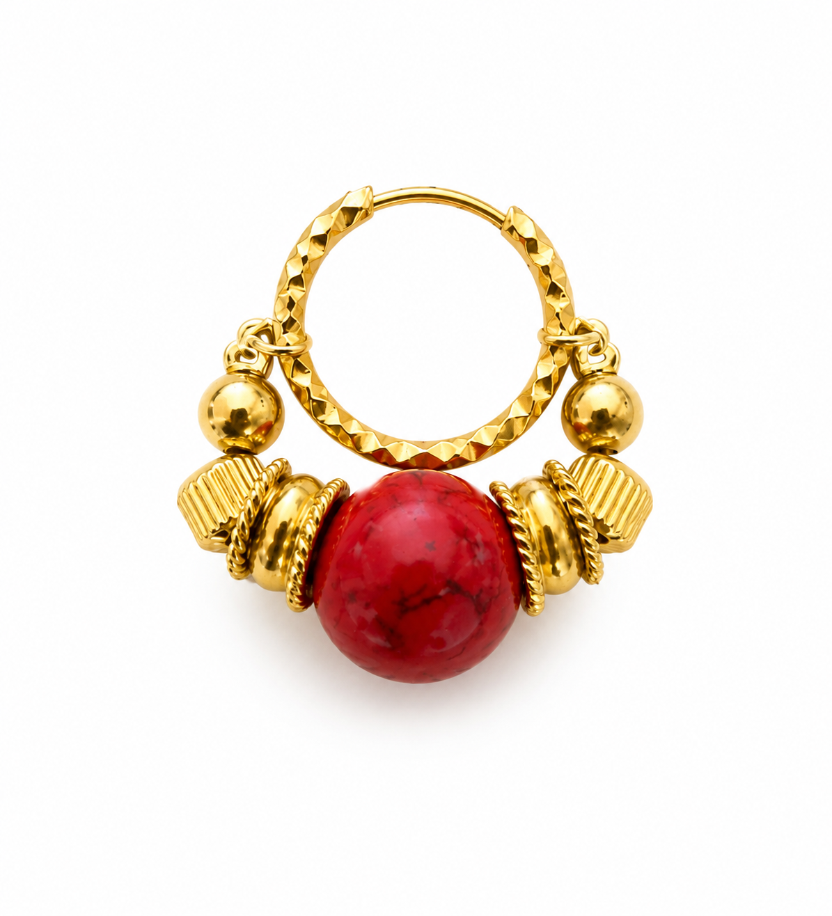 Boucle d’oreille REC R
