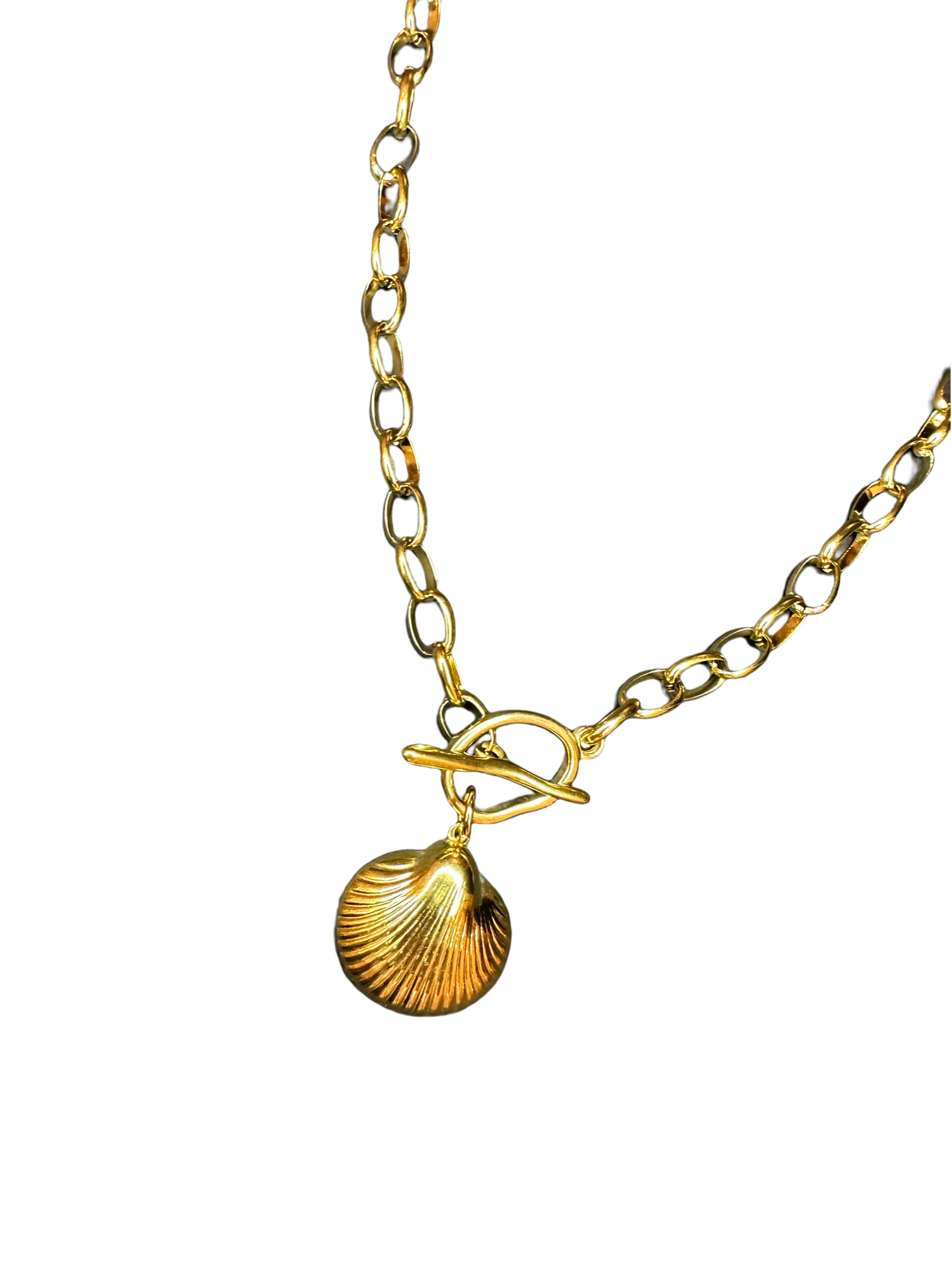 Collier SHELL OR