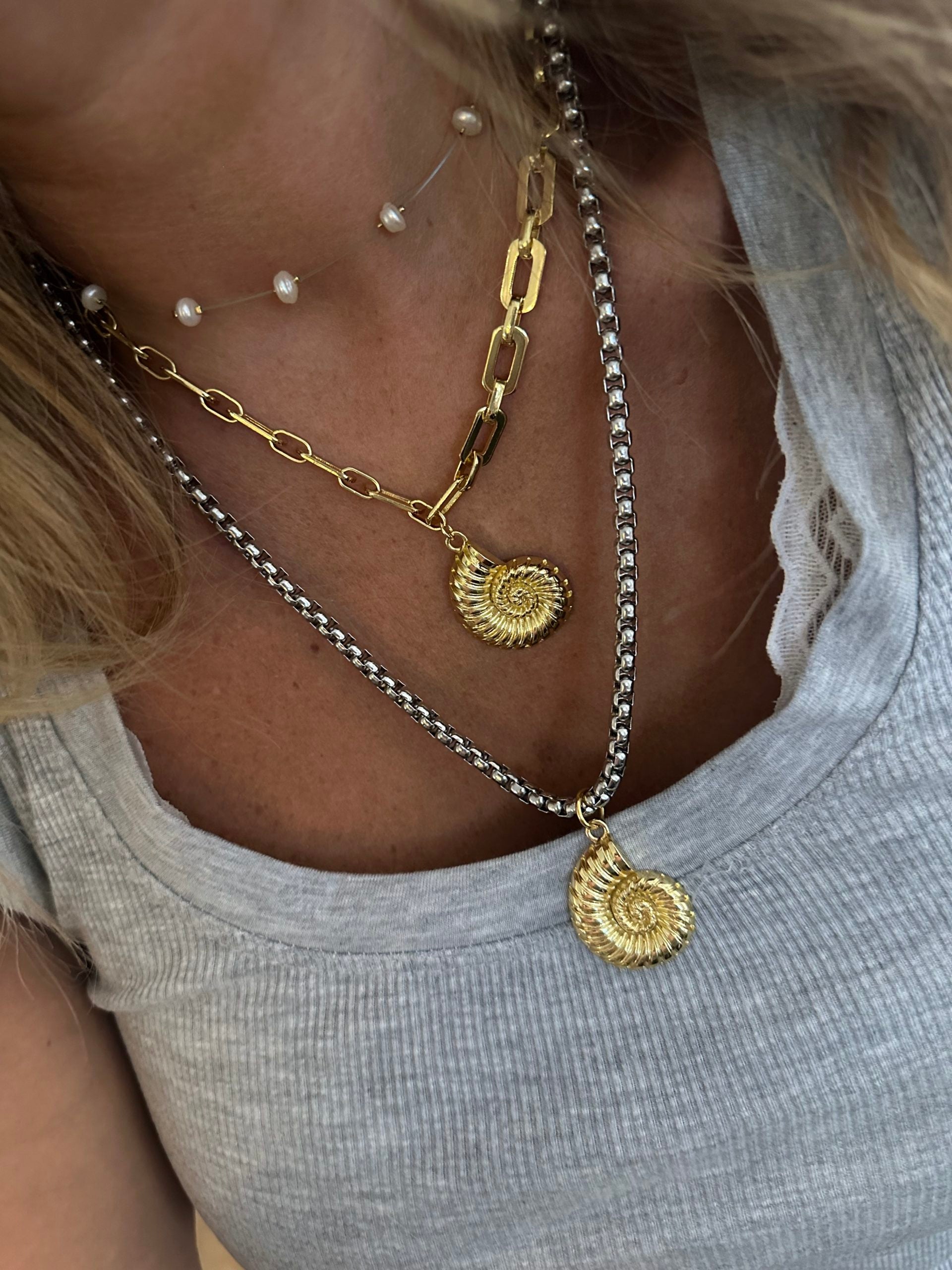 Collier COQSILVER
