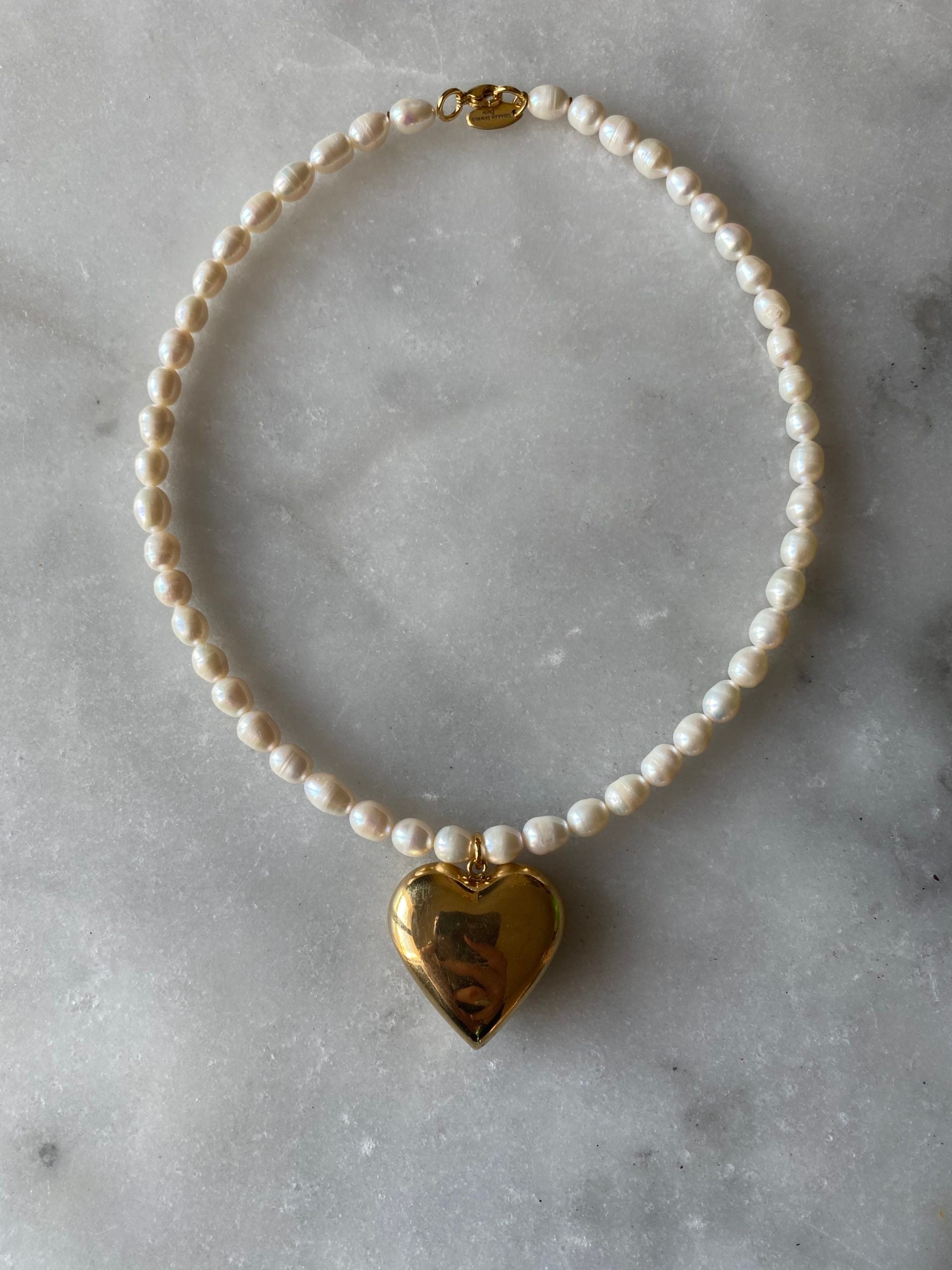 Collier COEUR PEARLS