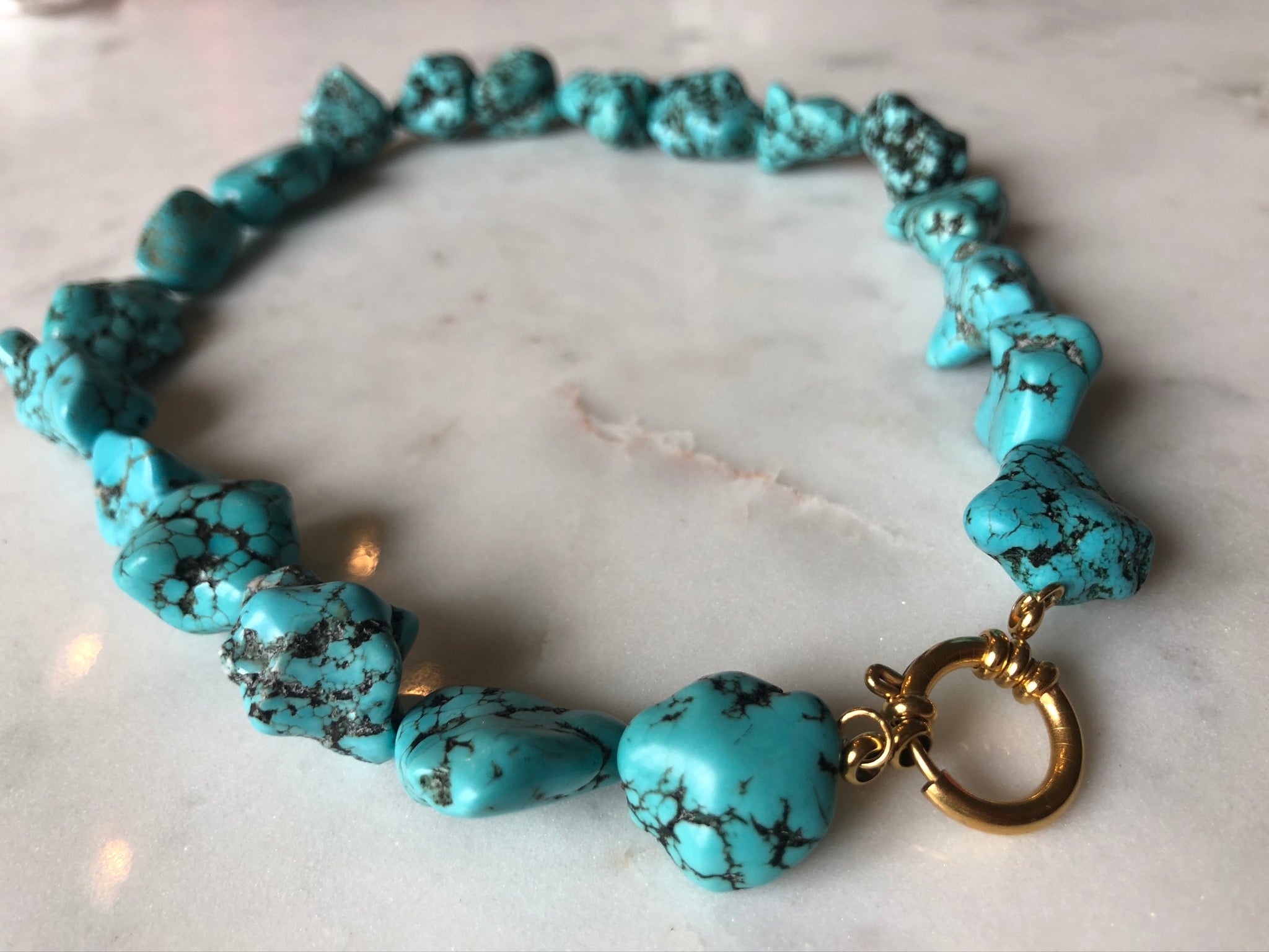 FULL TURQUOISE necklace