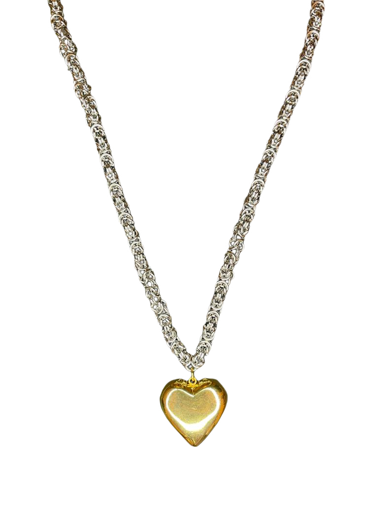 Collier COEUR BI