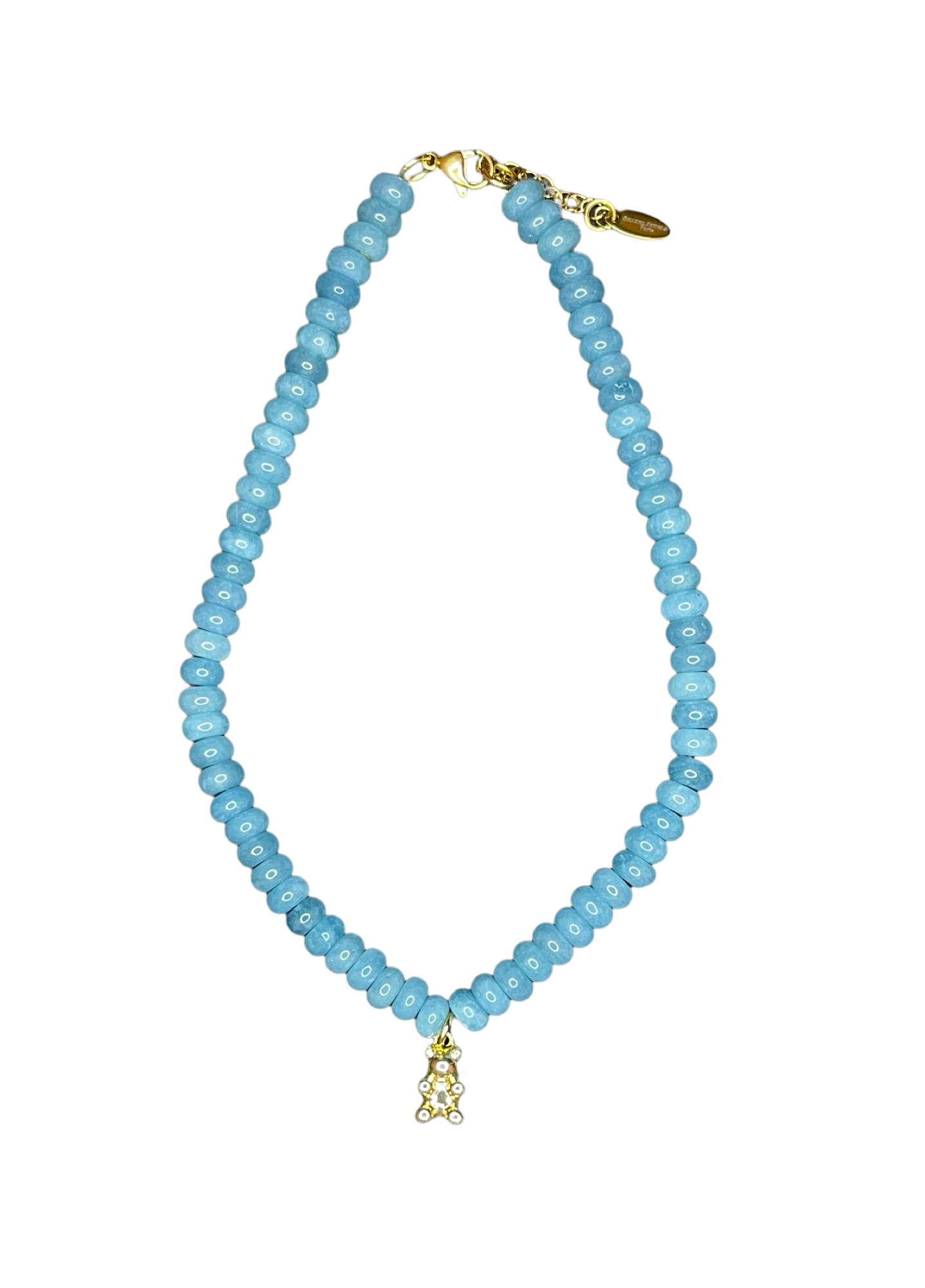 Collar OSO DE PELUCHE PIEDRAS
