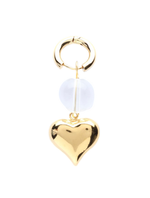 Boucles d'oreilles COEUR CRISTAL