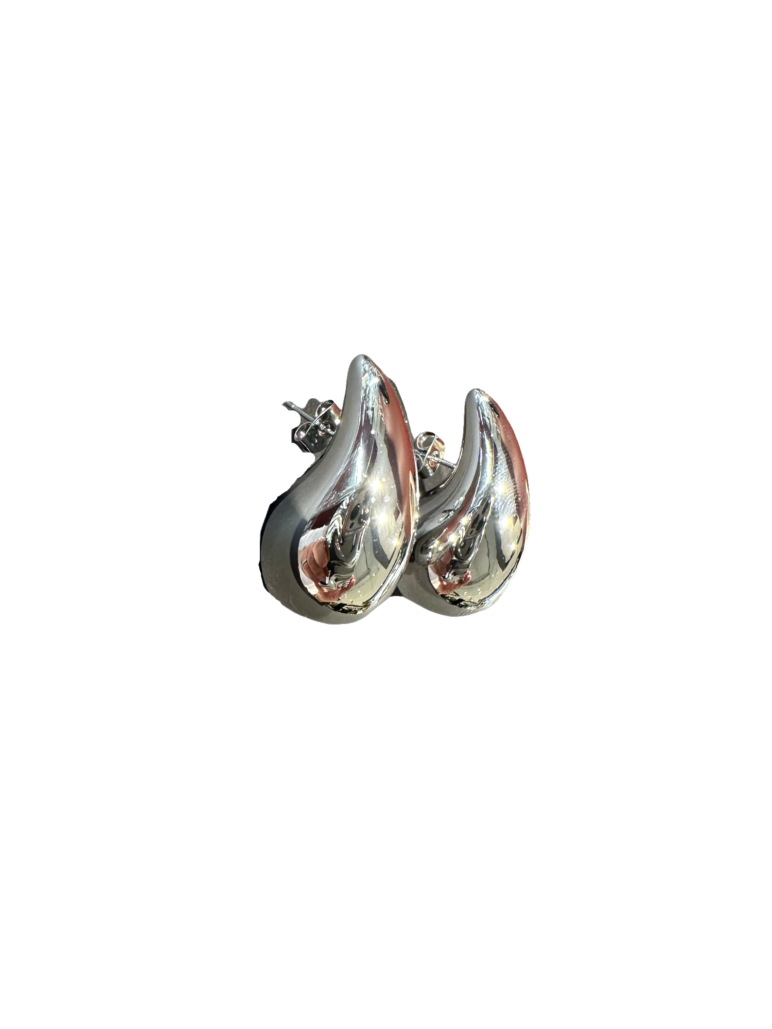 Boucles d'oreilles GOUTTE ARGENT