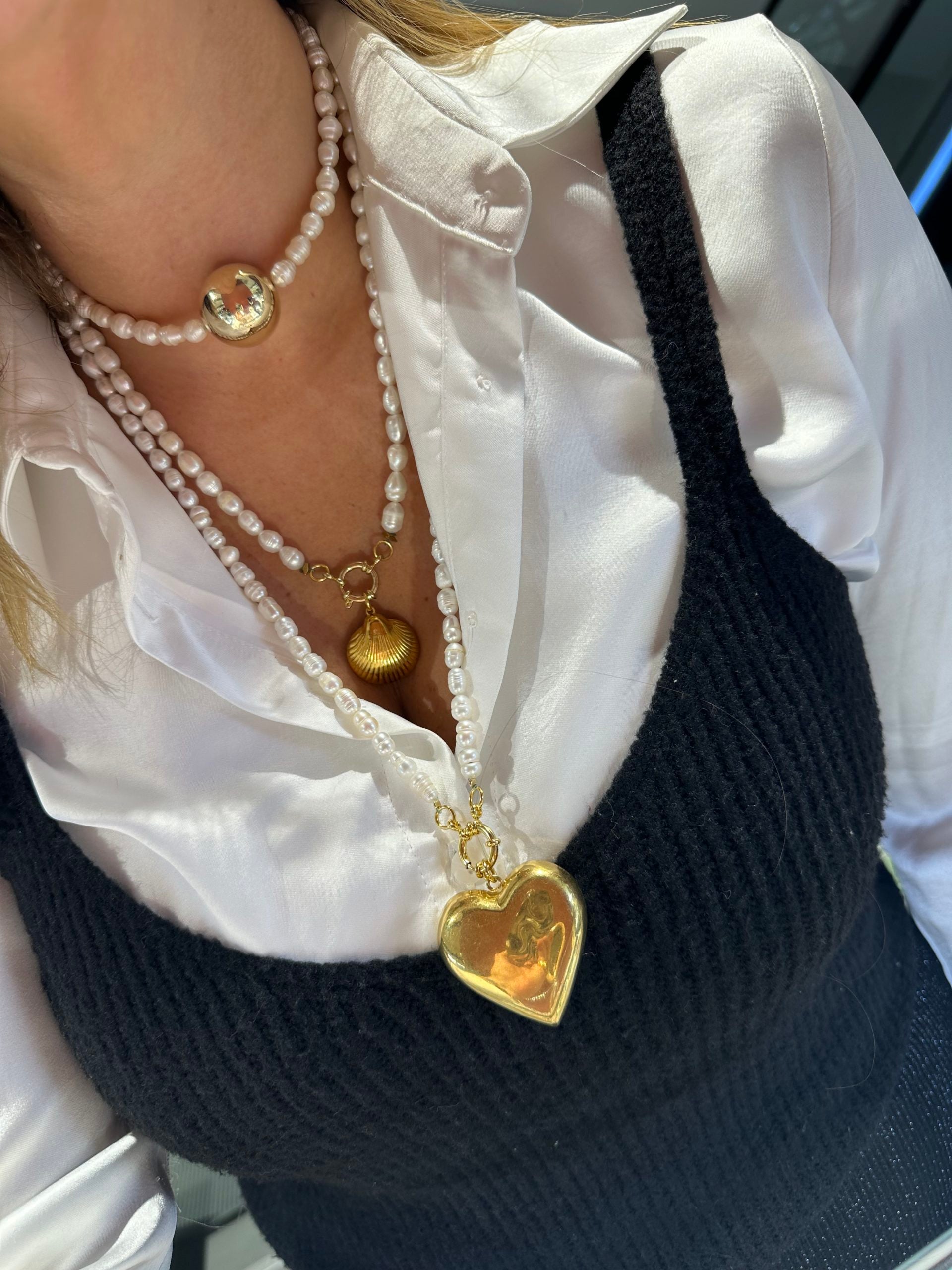 Collier LONG LOVE PEARLS