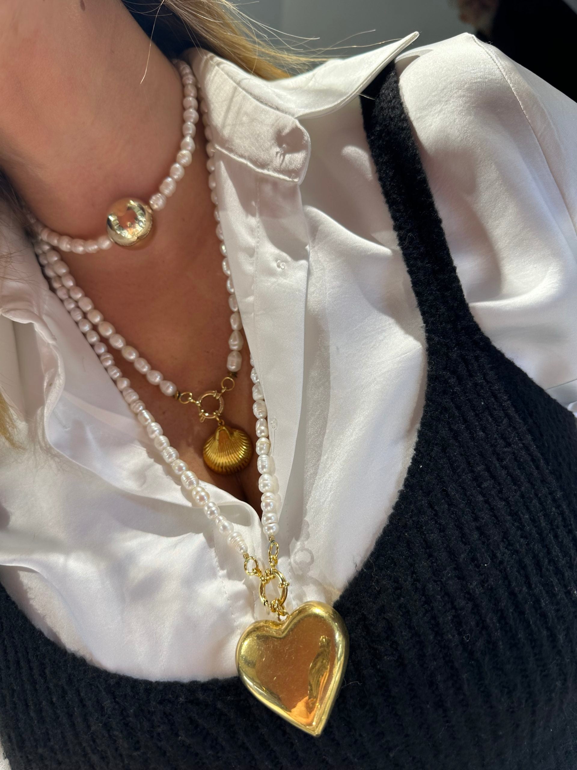 Collier LONG LOVE PEARLS