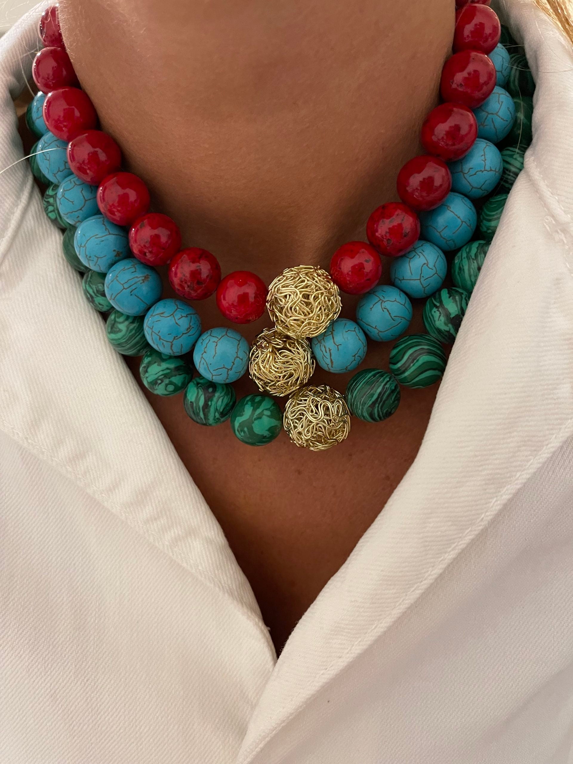 Collier LOLA Rouge