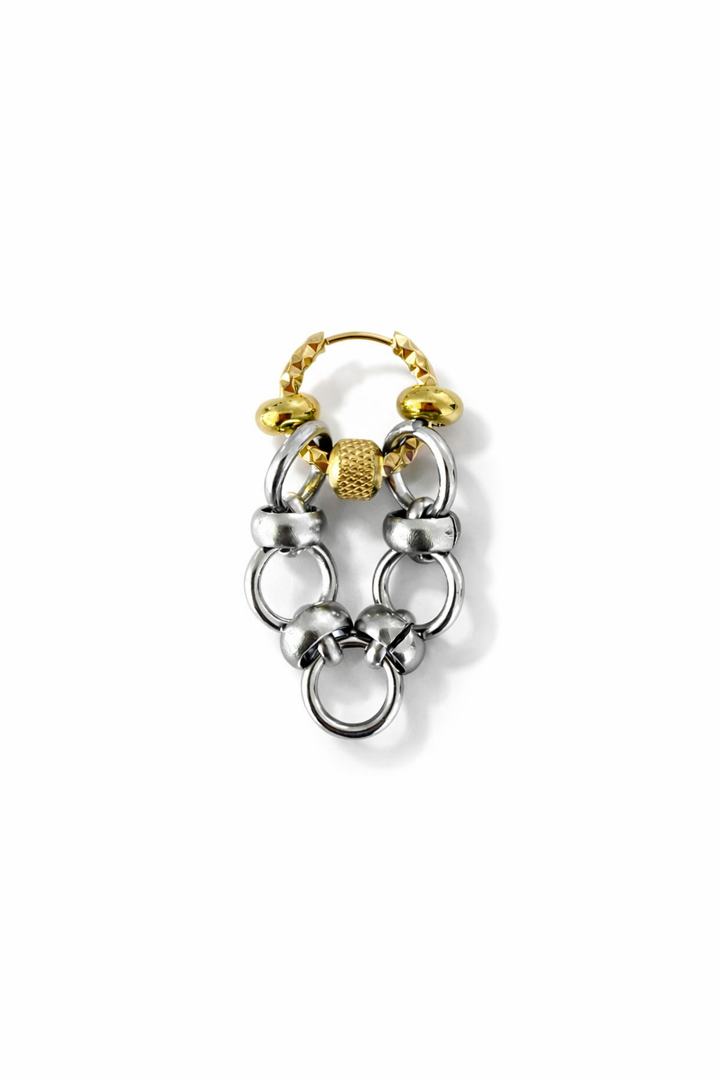 Boucles d’oreilles Miai Striée Chaîne