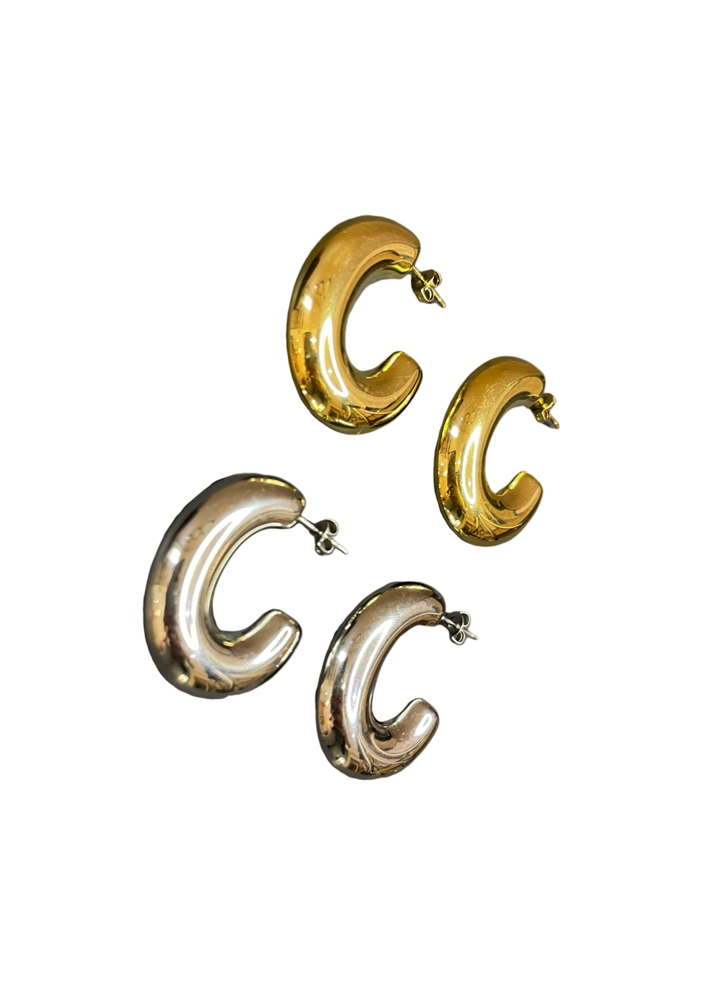 Pendientes BOISIA M PLATA