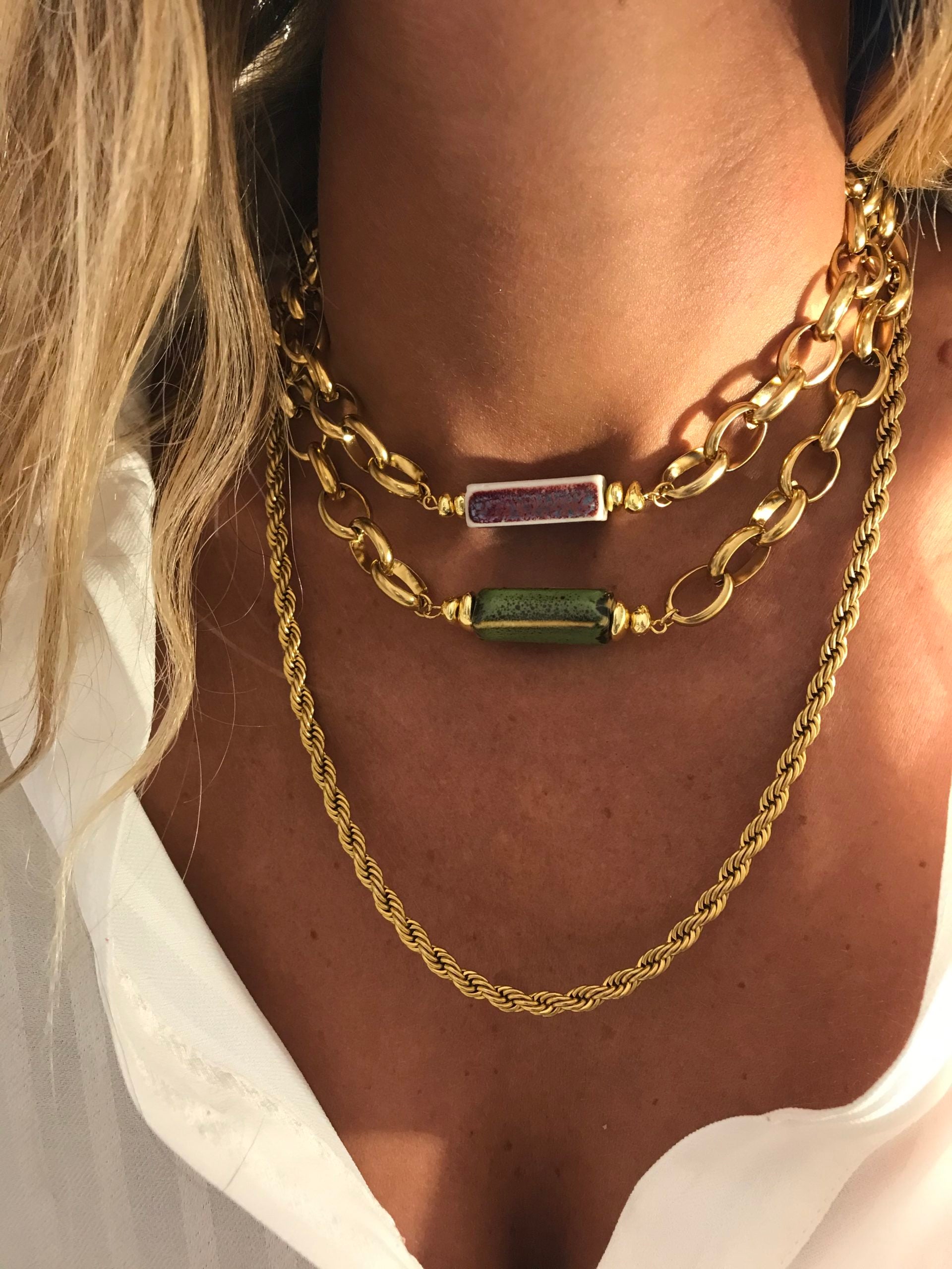 Collier LAYA BLUE
