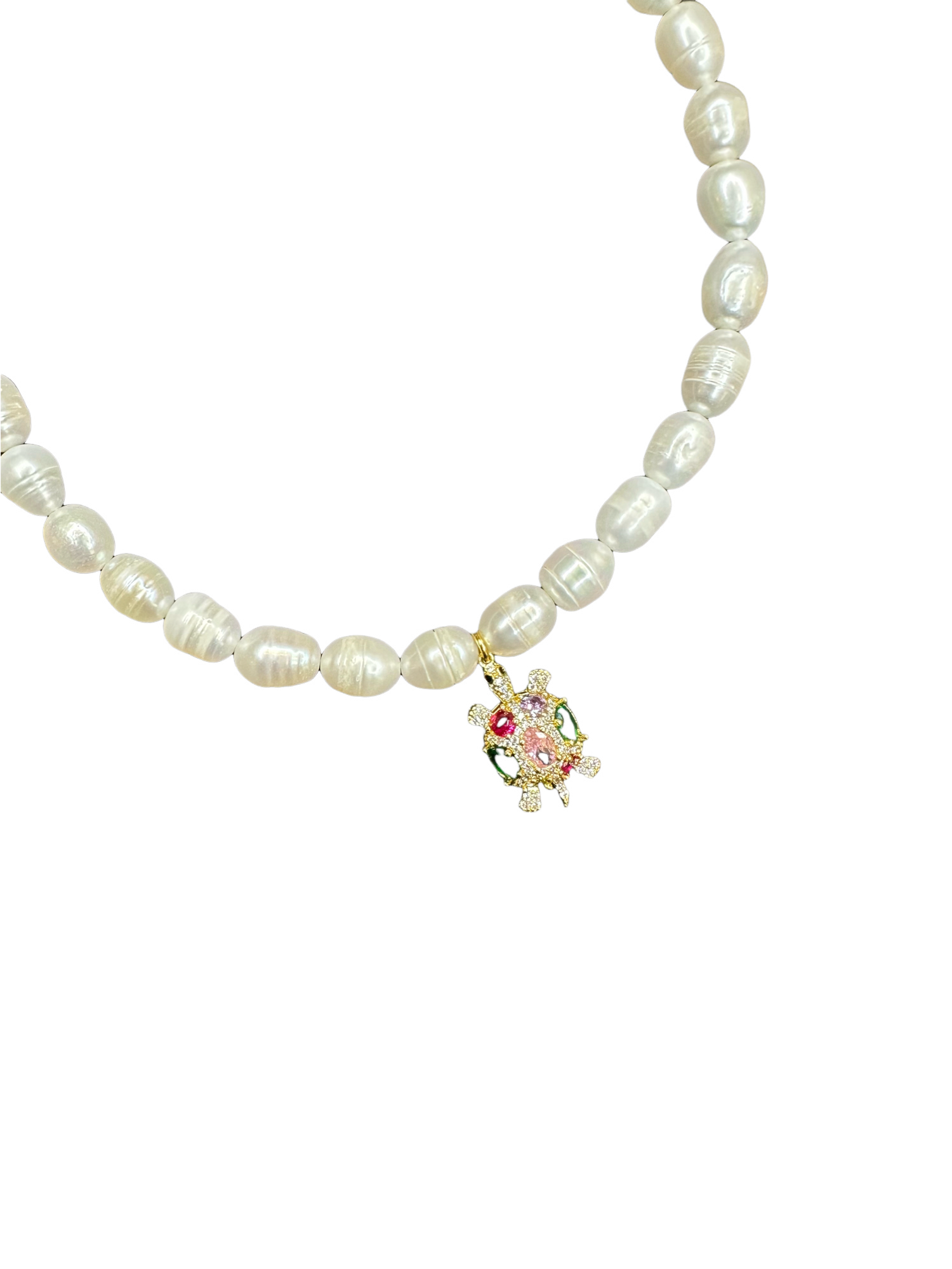 Collier PEARLS TURTLE